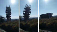 Videó: Megsemmisítették a mecseki kilátót