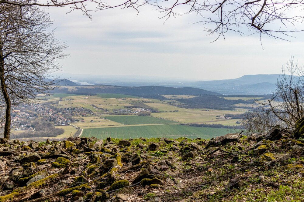 21 Kilátás a Pap-hegy déli oldalából