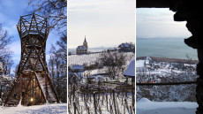 A Balaton zöld kertje fehérben is különleges