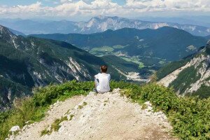 A Júliai-Alpokban a kilátás minden fáradságot megér