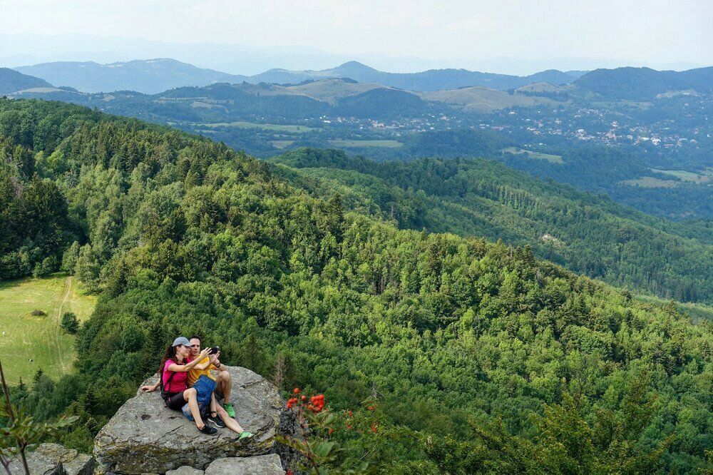 A Szitnya szirtjeiről elképesztő a panoráma