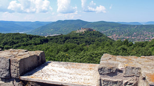 A visegrádi Zsitvay-kilátó panorámája