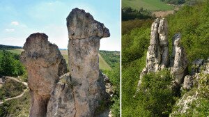 Beszédes sziklatornyok a Pilisben