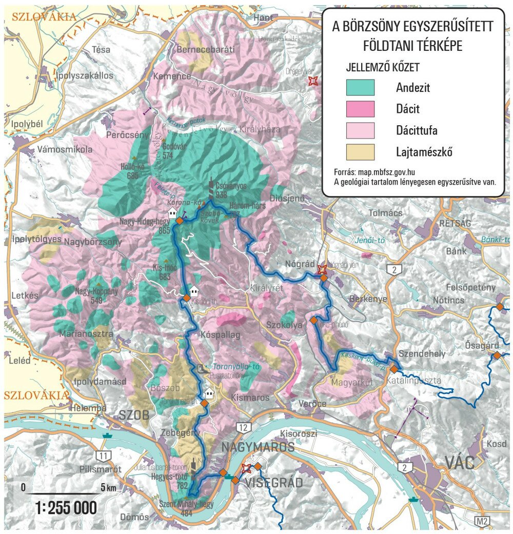 Börzsöny GEO korr