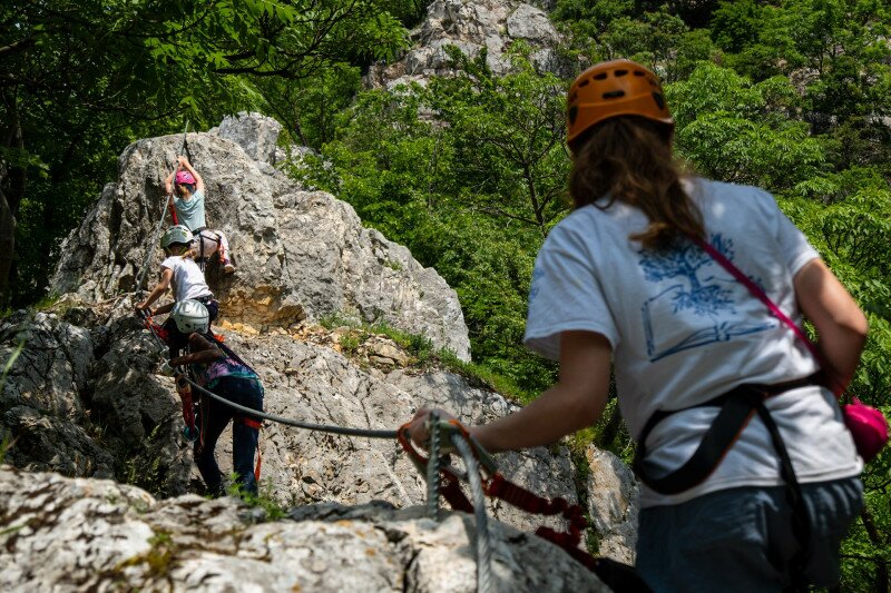 Bucsek Henrik Emlékút via ferrata a Cuha-völgyben