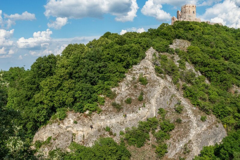 Cseszneki vár és a Várhegy