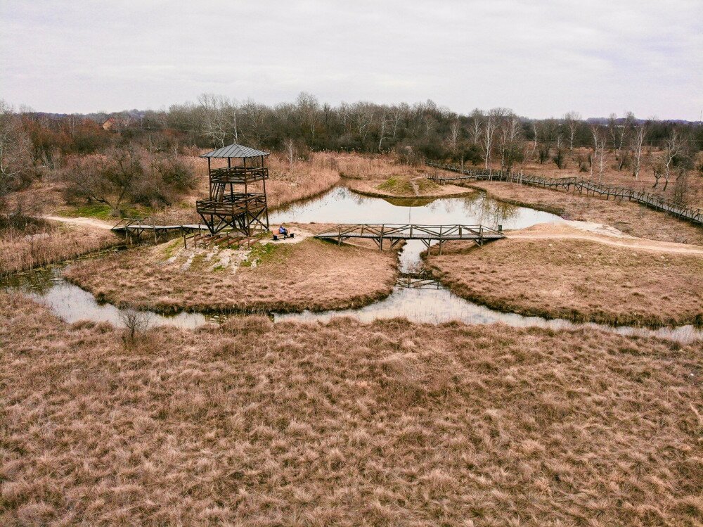 DJI_0370_Szent Jakab sétány_Dabas_pallósor fahidakkal szigetekkel kilátóval_Foto_Somo