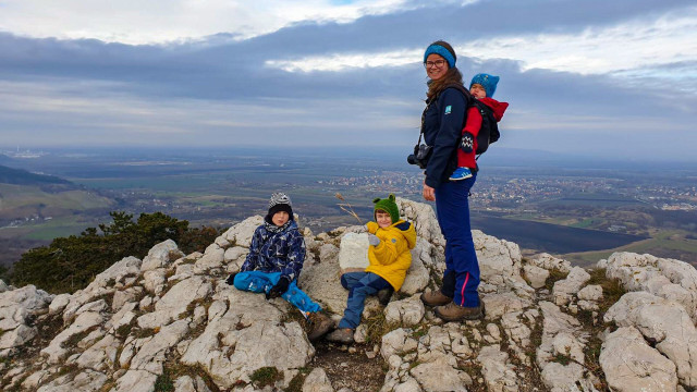 ​Gyerekes túra hóban, fagyban