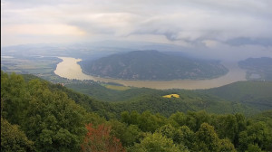 Így nézett ki a hatalmas zivatar a Dunakanyar felett