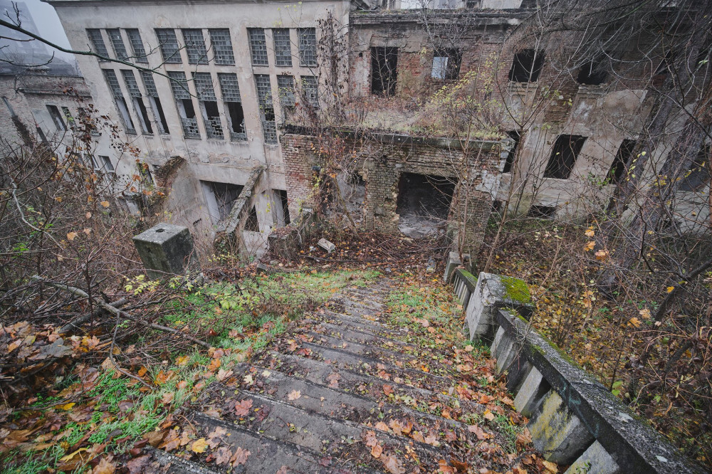 István-akna bányaépületei, urbex