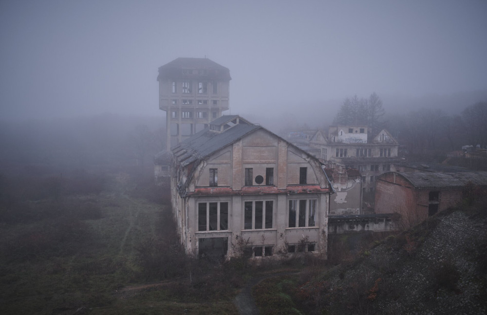 István-akna bányaépületei, urbex