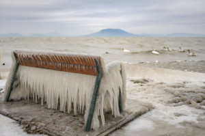 Jeges csodavilág a Balatonnál – Fotógaléria