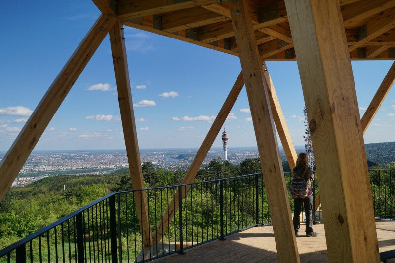 Panoráma a ​Guckler Károly-kilátó