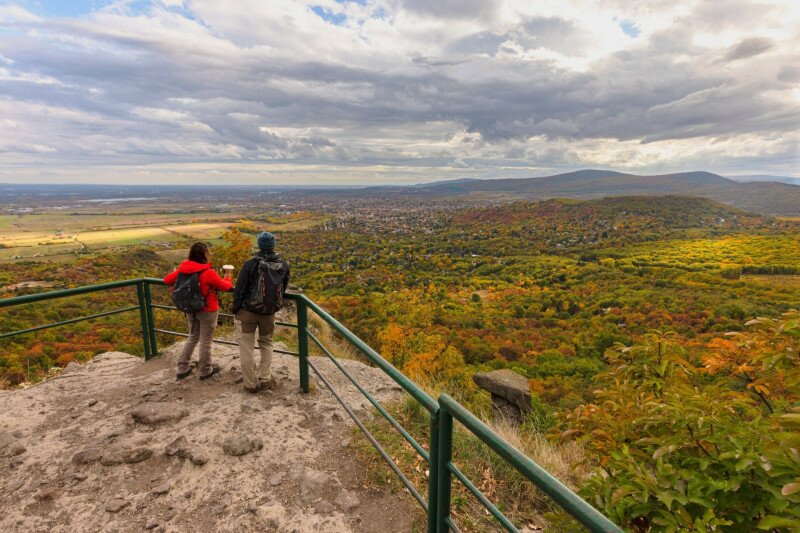  Panoráma a Petőfi-kilátó teraszáról a Kő-hegyen