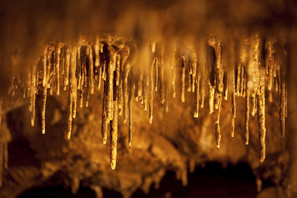 Stalactite formations