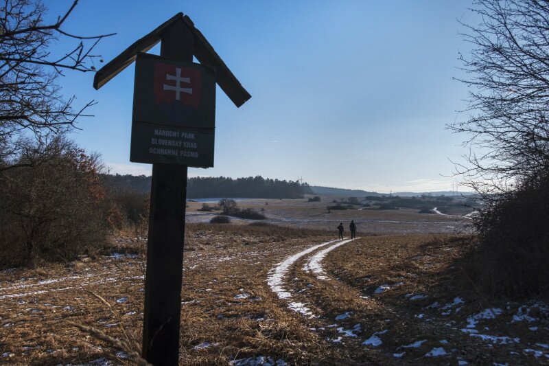 Szilice - Kecső a piros jelzésen