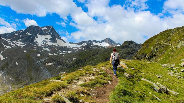 Téli élmény a nyár közepén Tirol tetején