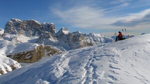 Téli kalandok a Dolomitokban