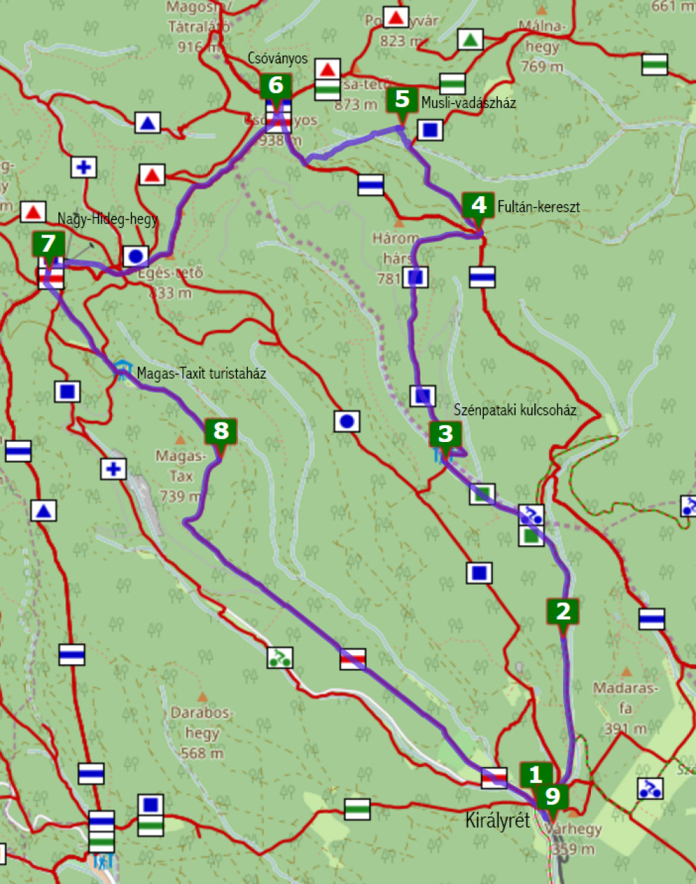 Térkép: Lánczi Péter - TM / Open Street Map