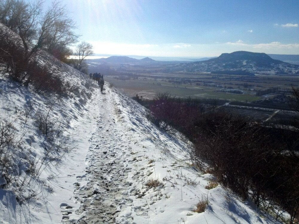 Túra a Csobáncon télen