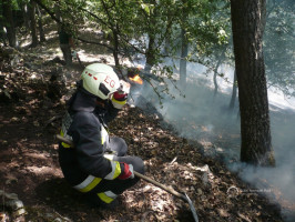 Újabb tűz a Bükkben, ezúttal a Szalajka-völgy felett csaptak fel a lángok