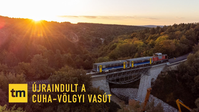 Újraindult a Cuha-völgyi vasút