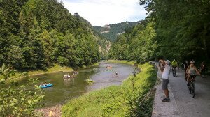 Kerékpártúra a Dunajec-áttöréshez