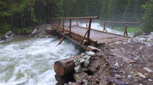 Úszik a Tátra, sok turistaút járhatatlan